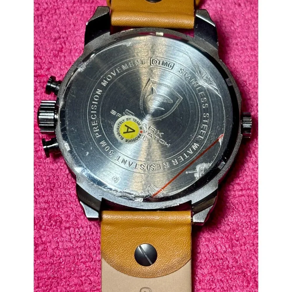 Shark Sport Dual Time Watch (QTM6)